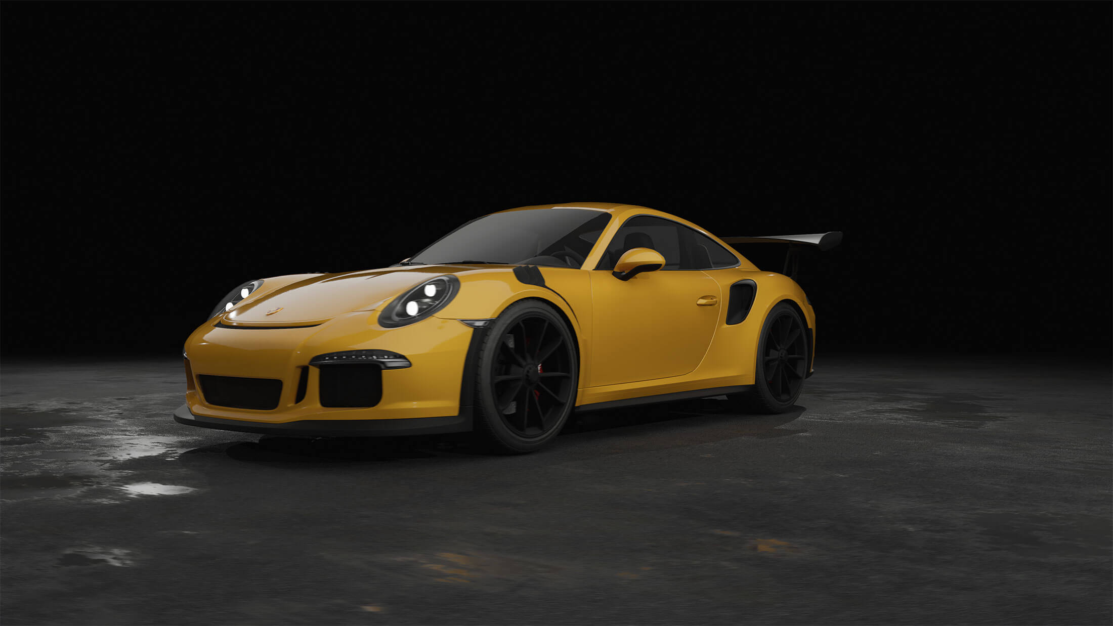 Car after ceramic coating application